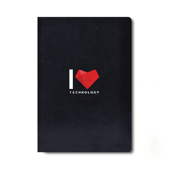 Black Notebook with Hardbound Cover Black Notebook with Hardbound Cover